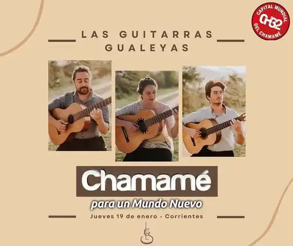 Las Guitarras Gualeyas estarán en Corrientes