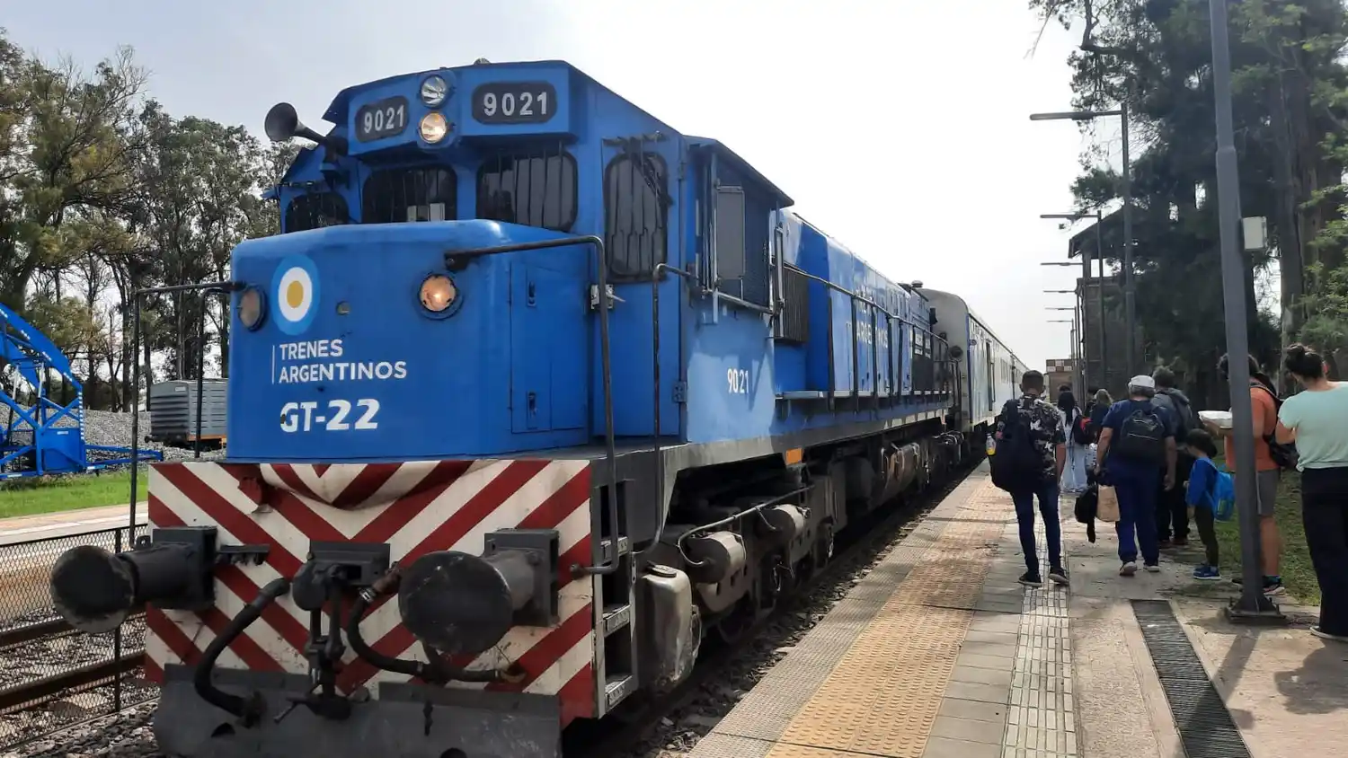 El tren que para en San Pedro está suspendido hasta nuevo aviso.