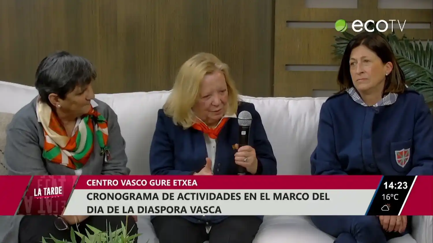 Cronograma de actividades en el marco del día de la Diáspora Vasca
