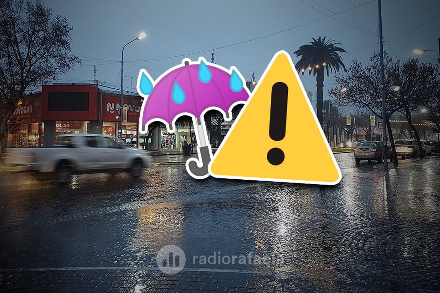 Atención Rafaela y la región: rige alerta por tormentas y lluvias para el fin de semana