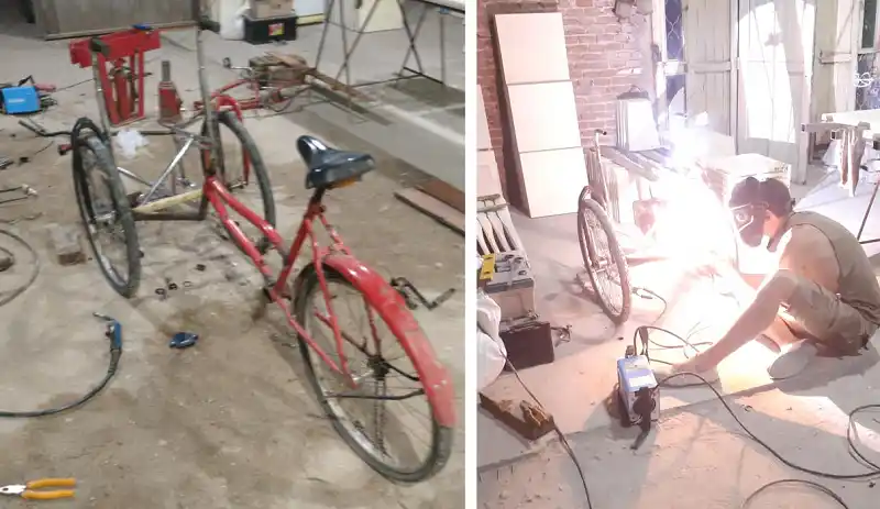 La bici para Nacho y su mamá está en camino