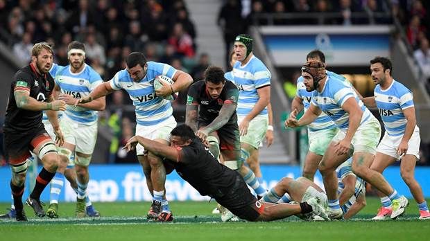 Los Pumas perdieron 21-8 contra Inglaterra