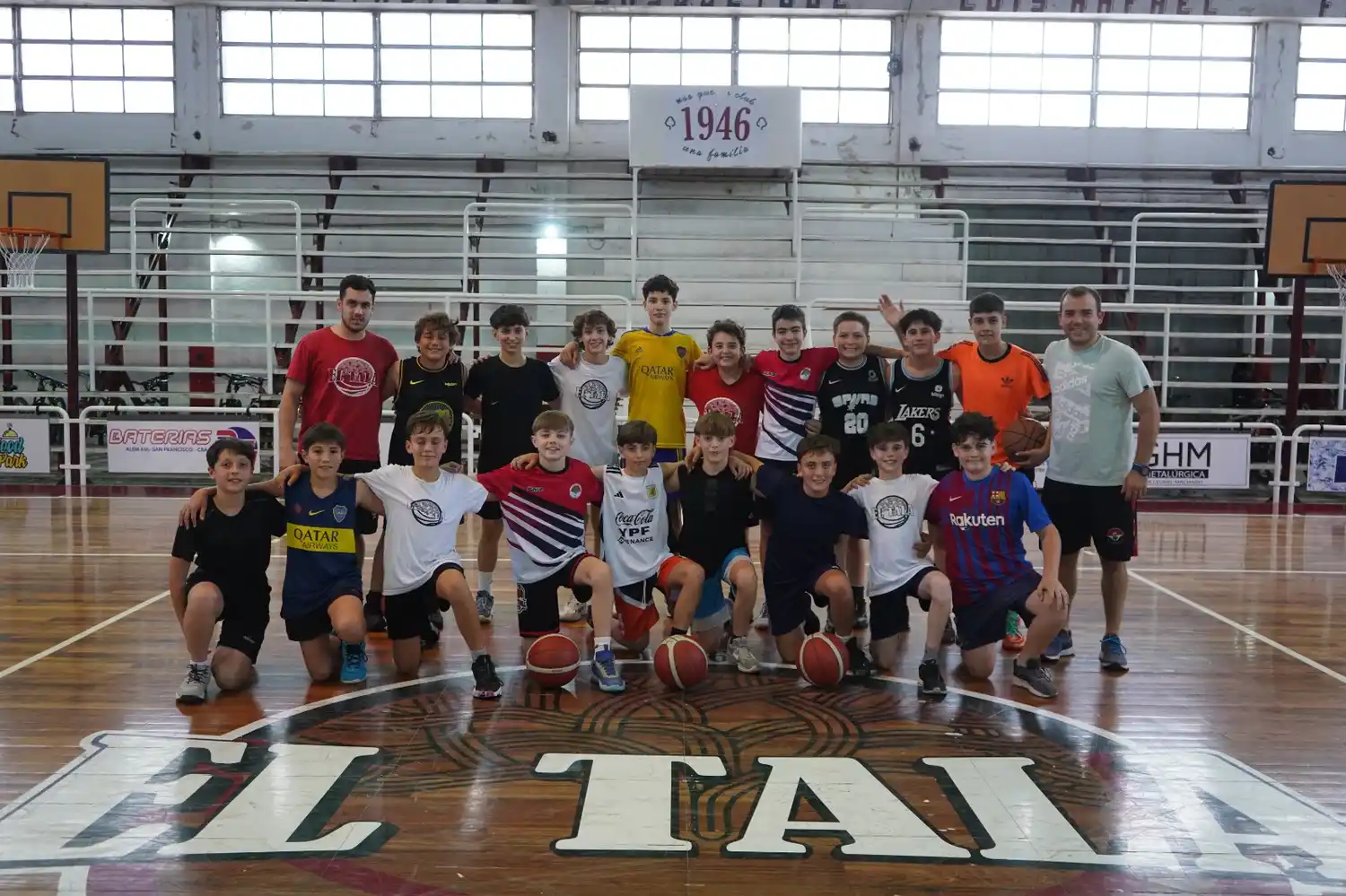 Los chicos U13 de El Tala