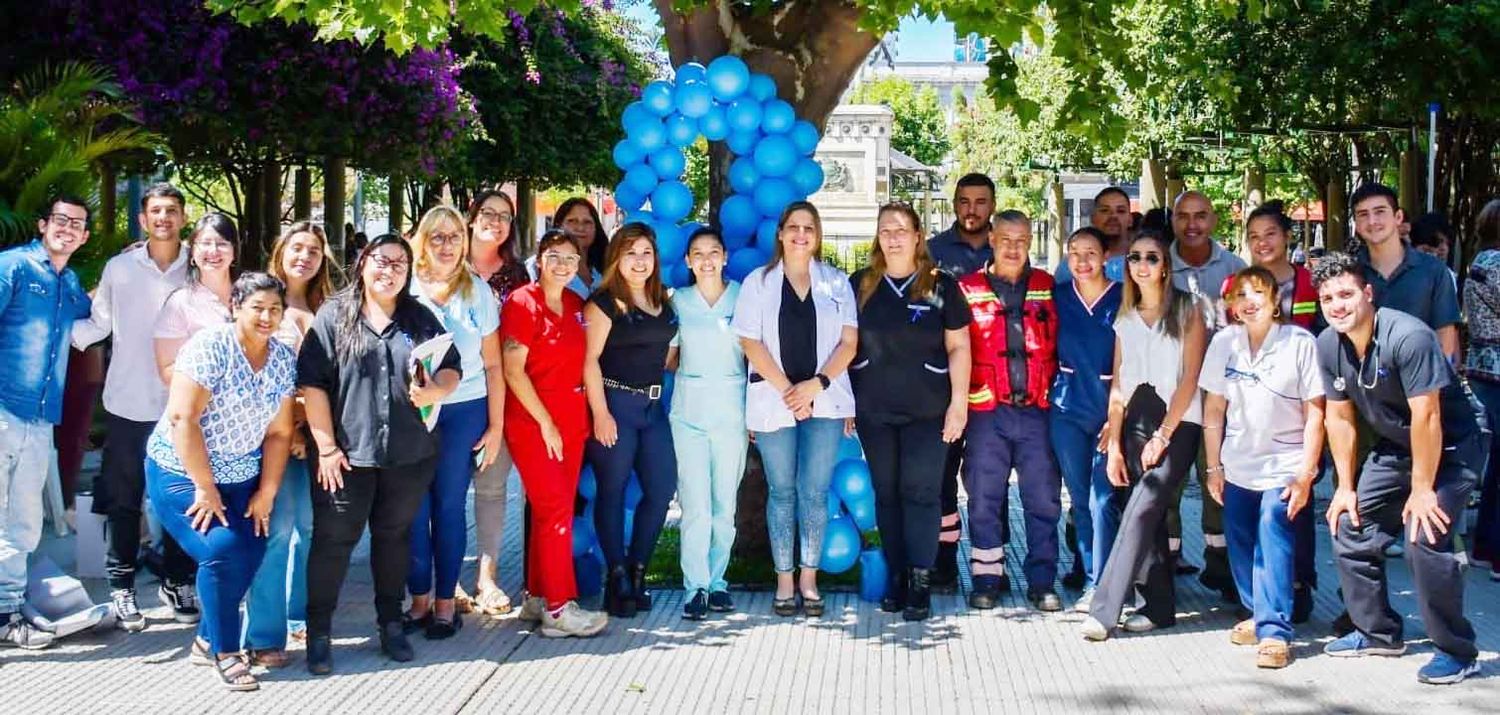 En el marco del Día Mundial de la Diabetes la Secretaría de Salud realizó una jornada de concientización