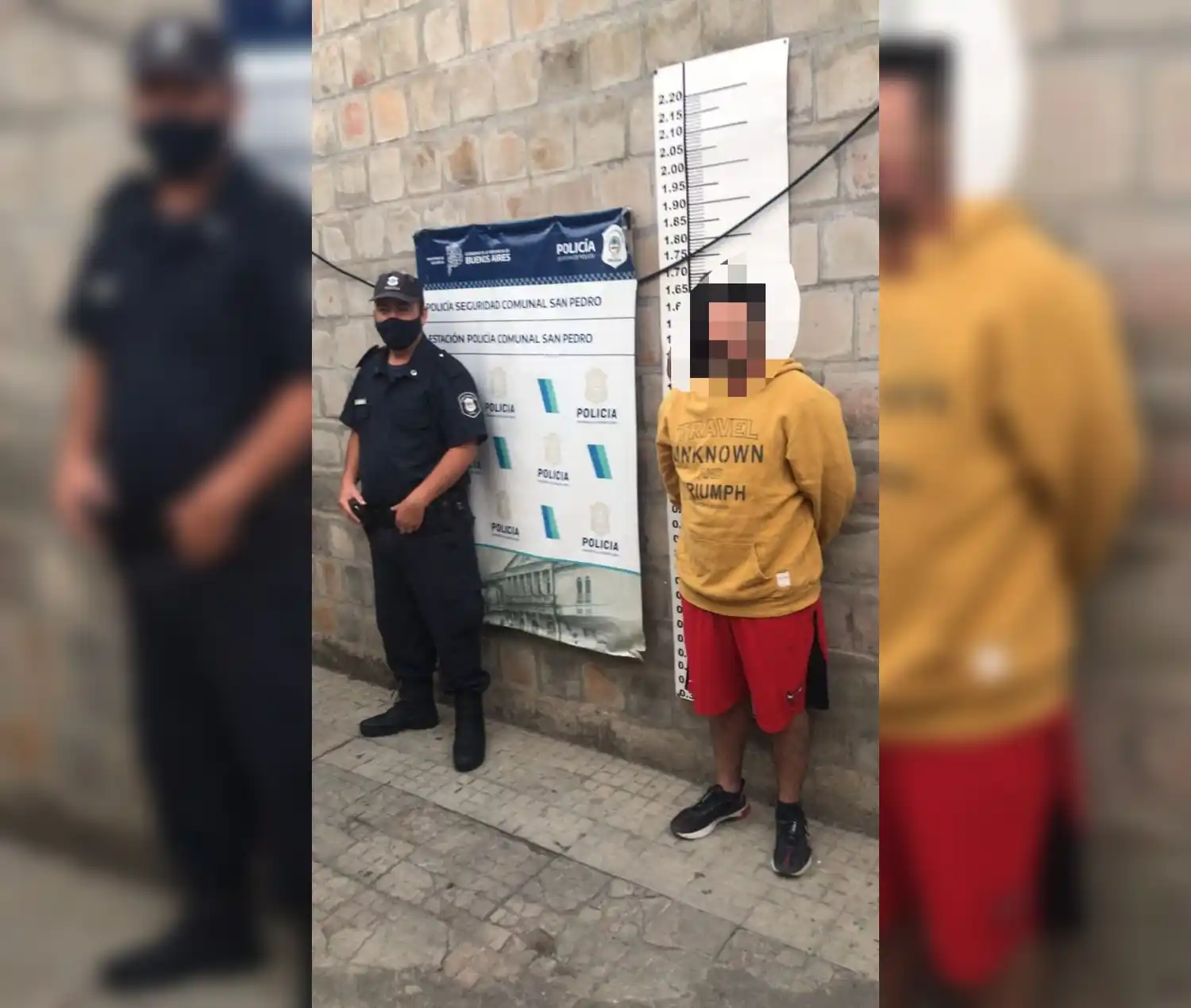 Detuvieron en Baradero a un delincuente que el sábado robó en un comercio céntrico