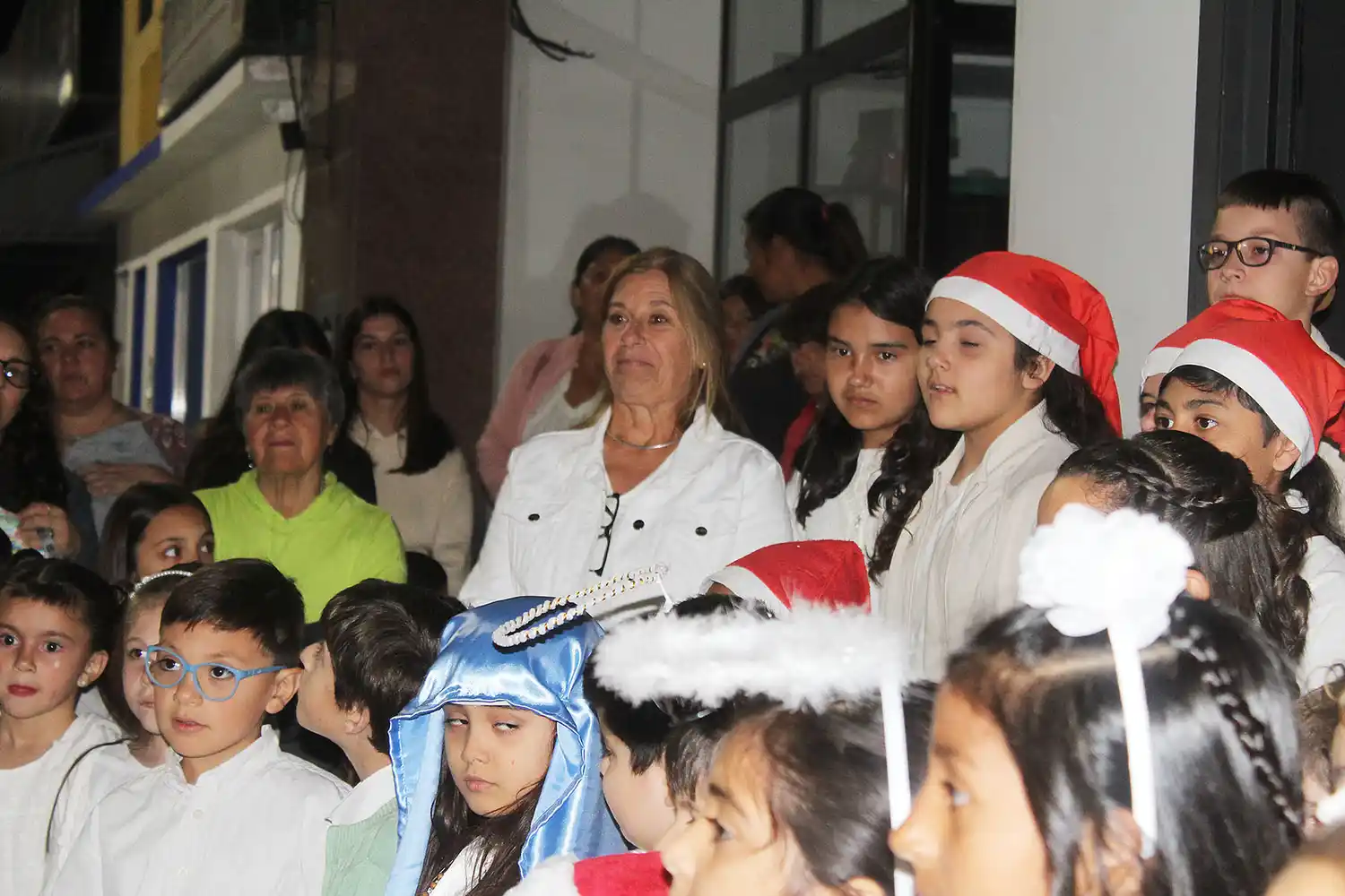 Se desarrolló el concierto de Navidad y el pesebre viviente