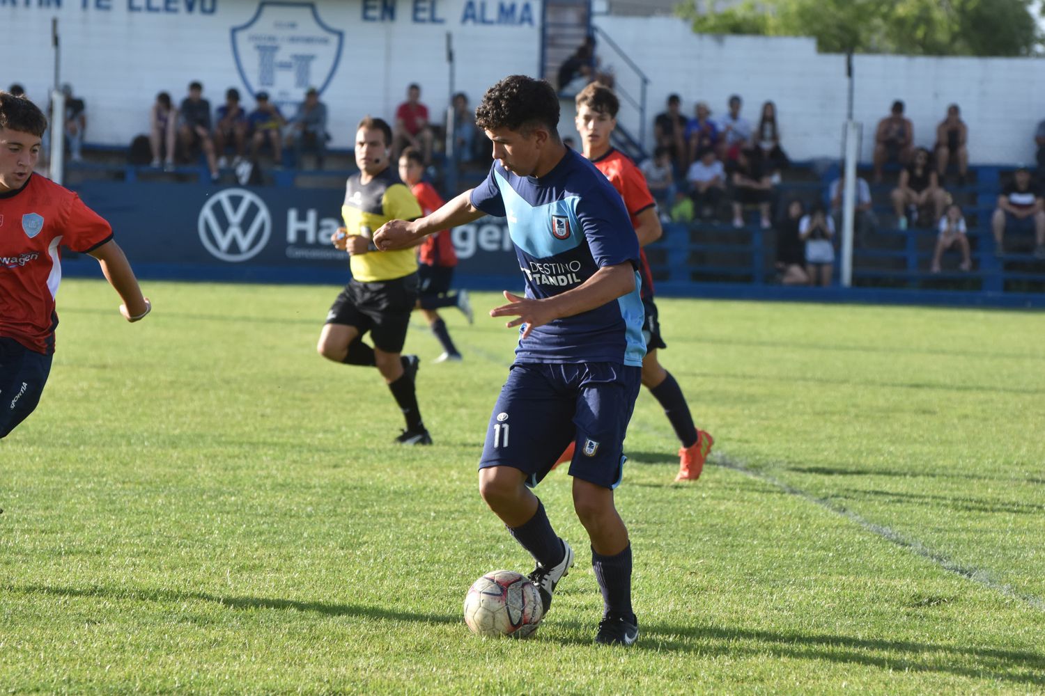 FOTO ANDRÉS AROUXET Thiago Galabert es uno de los atacantes del seleccionado tandilense.