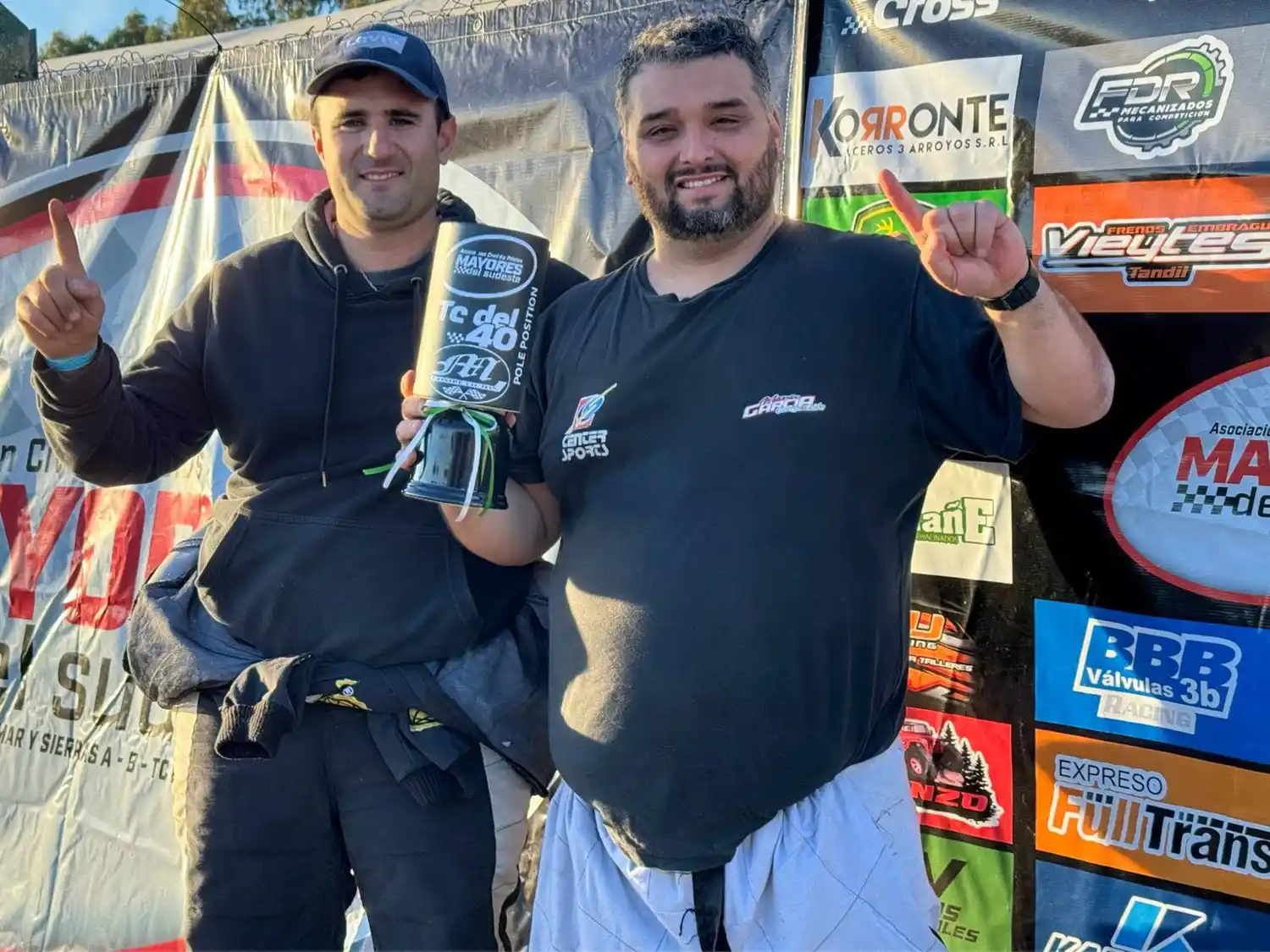 Binomio. Pedro Macerata y Manuel García