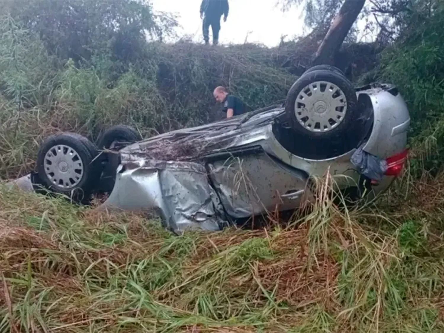 Otro accidente en Ruta 12