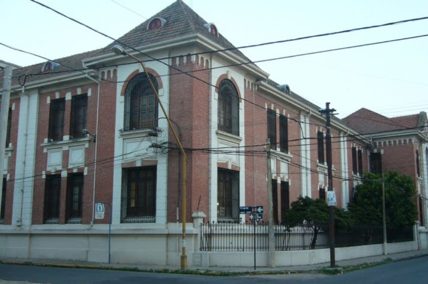 El establecimiento penitenciario ubicado entre las calles San Jeronimo y Uruguay.