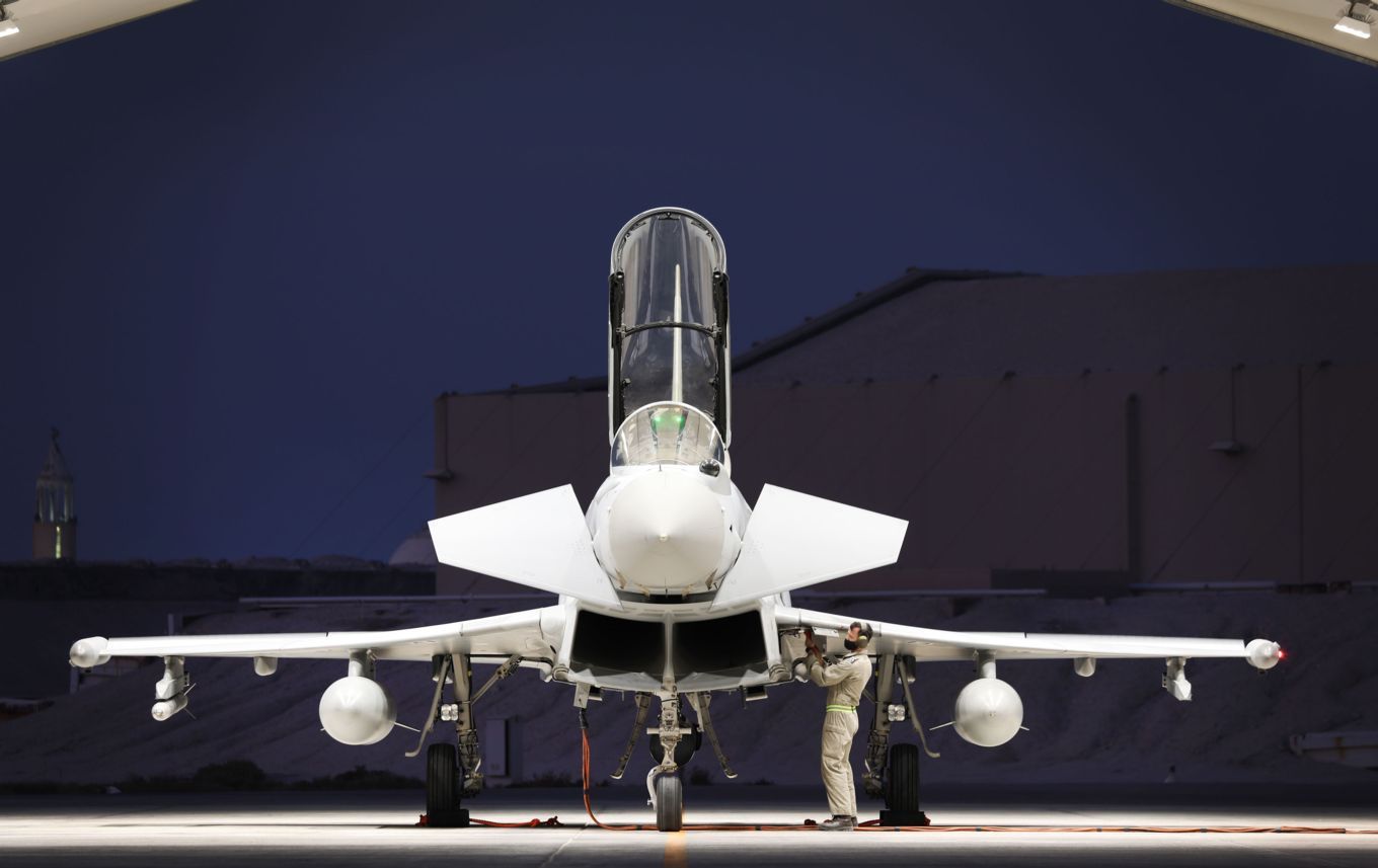 La RAF asistirá a Catar en la protección aérea de la Copa Mundial de Futbol 2022