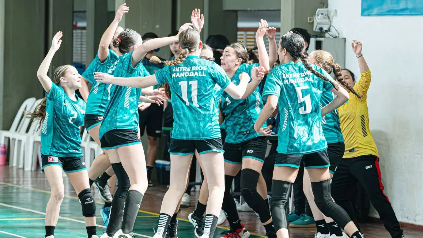 Tercer triunfo al hilo del Seleccionado Entrerriano de Handball
