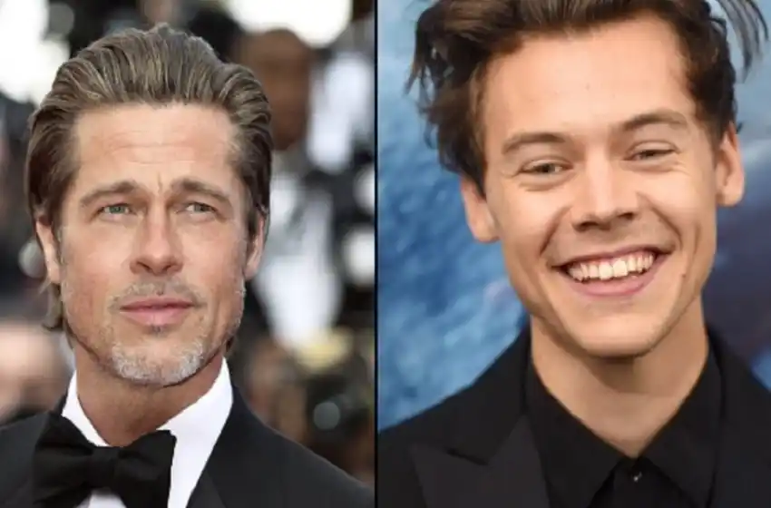 Furor por la dupla que forman Brad Pitt y el cantante Harry Styles en una película de ciencia ficción