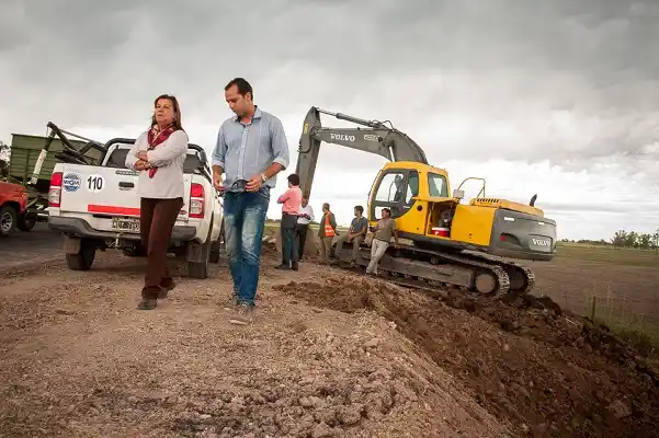 Avanzan los trabajos en las rutas 20 y 51