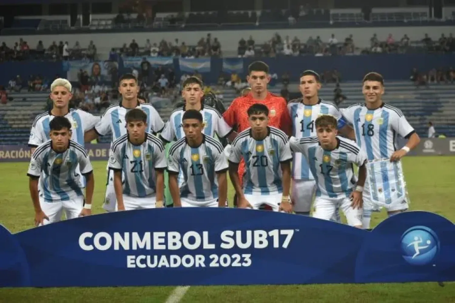 Argentina enfrenta a Perú en el Sudamericano Sub 17