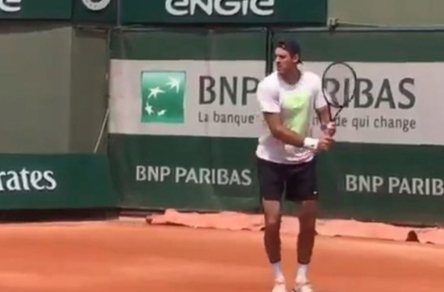 Delpo y una luz de esperanza de llegar a Roland Garros