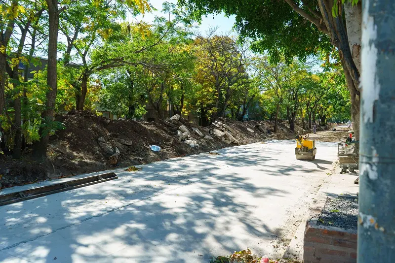 La Plata: El Municipio avanza en obra vial en acceso clave que beneficiará a más de 100 mil vecinos