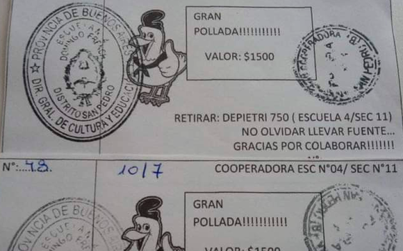 Gran pollada de la primaria 4 y secundaria 11