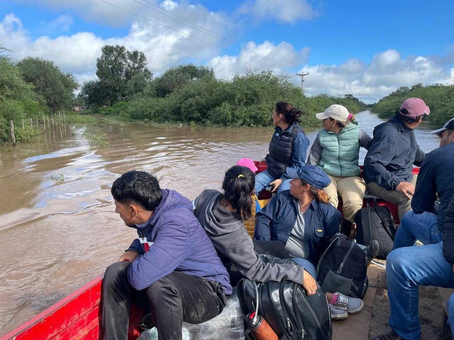 El Gobierno continúa trabajando para
mitigar el impacto de las lluvias en el interior