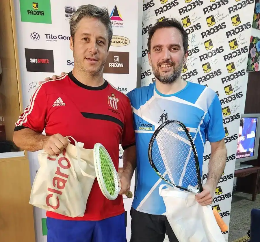 Squash: Ignacio Hargouas se consagró campeón en el Torneo Probas