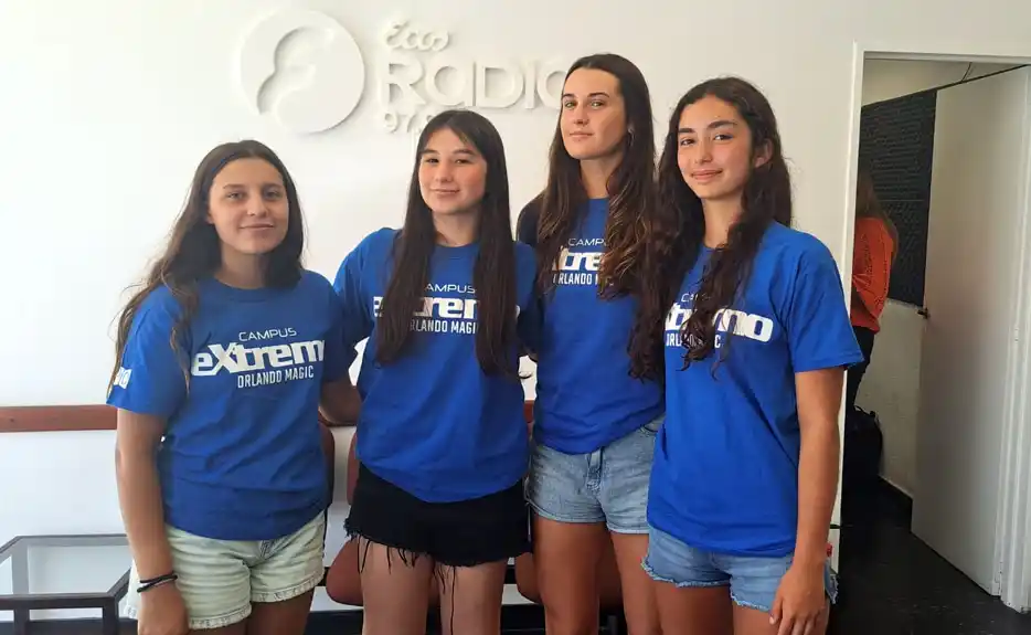 Clara Martínez, Lucía Frugones, Mora García Duffy y Brunella Moscuzza
