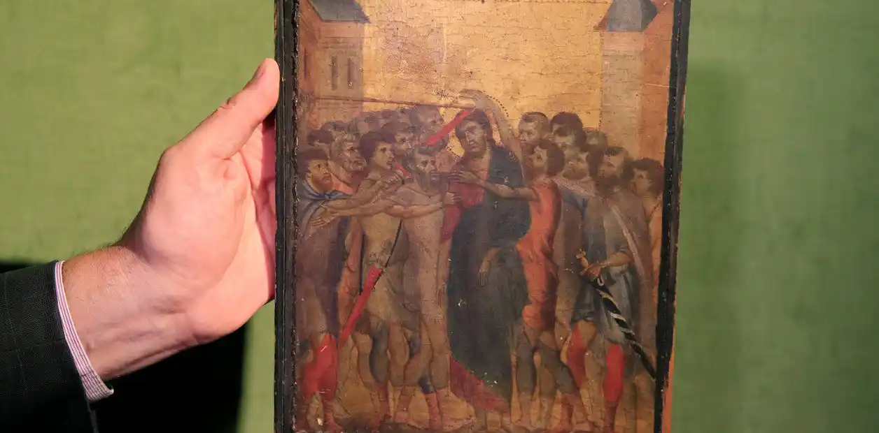 Encuentran un cuadro de US$7 millones colgado en la cocina de una abuelita