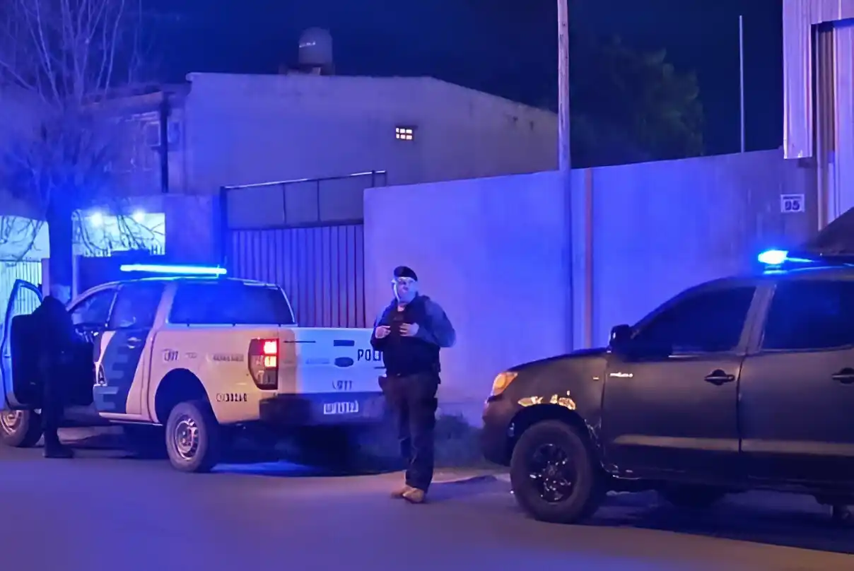 La policía había intervenido en una pelea en Río Tala. Foto. Archivo La Opinión.