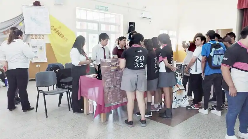 Expo carreras de institutos de Nivel Superior