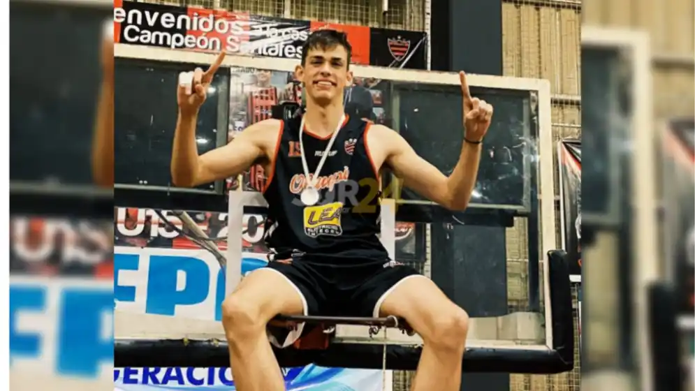 Orgullo venadense: Nico Stenta convocado a la Selección Argentina U18 de Básquetbol