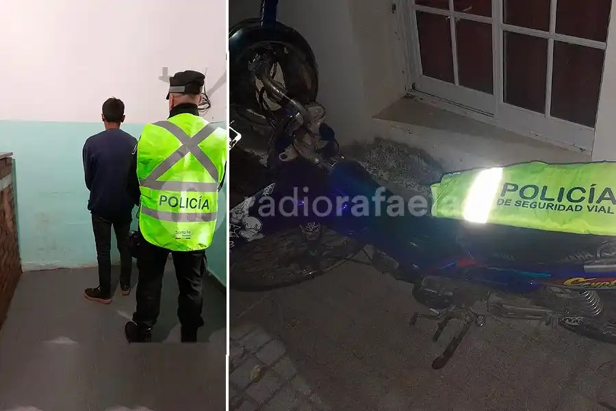 Frontera: en un operativo de tránsito detuvieron a un joven con droga en su poder