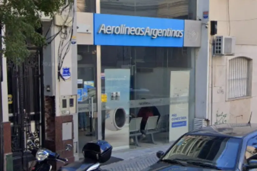 Aerolíneas Argentinas.