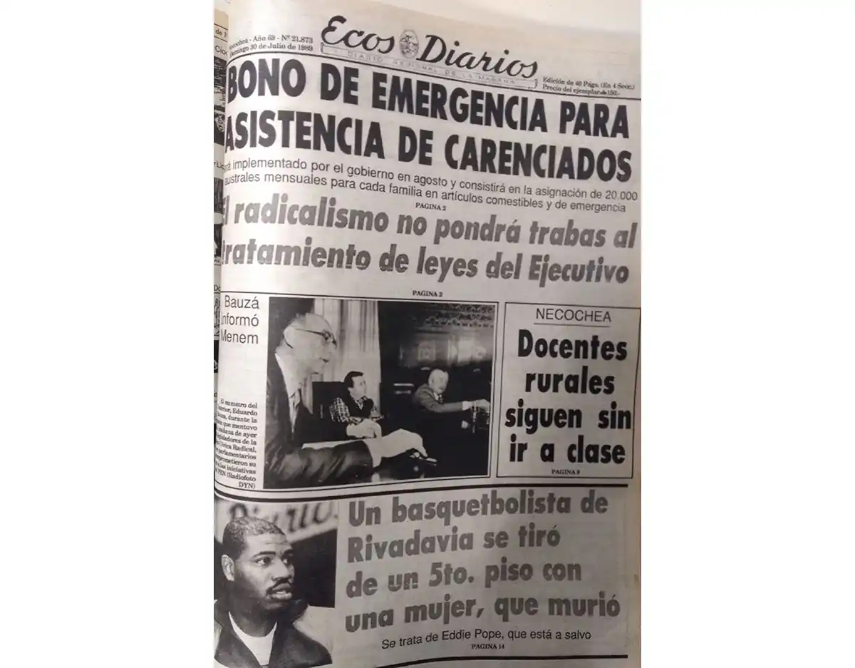 Domingo 30 de julio de 2019