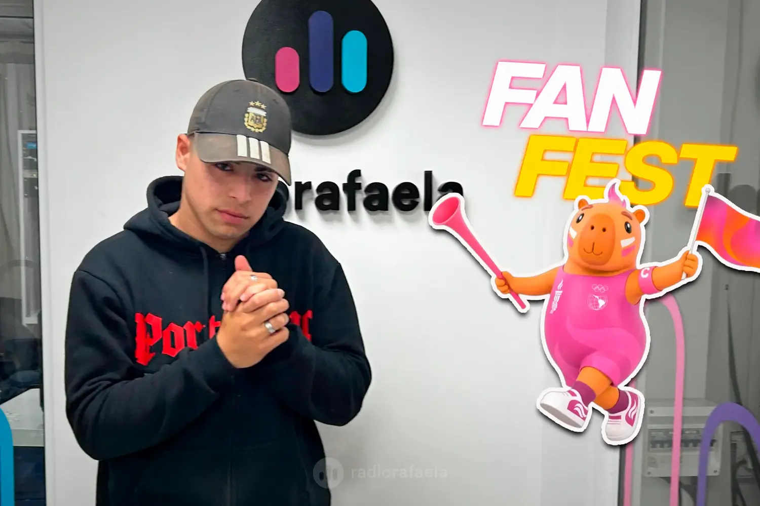 Luketón y Foket17, protagonistas en el escenario del Fan Fest: “Amo la música, fui creciendo hasta llegar hasta acá”