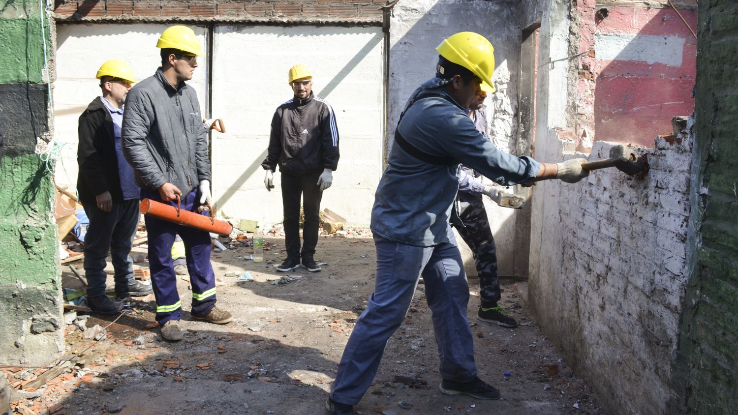 La Matanza: Demolieron bunkers narco en Puerta de Hierro