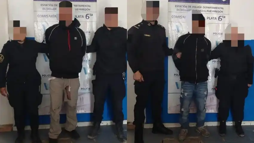 Ambos fueron trasladados a la Unidad Penal N° 44 de Batán.