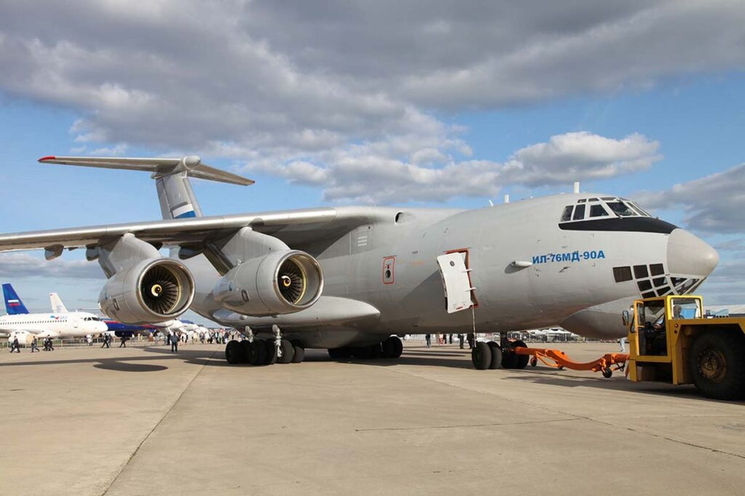 El ministerio de Defensa ruso sigue recibiendo aeronaves Il-76 modernizadas