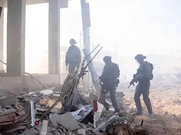 Las Fuerzas de Defensa desmantelaron un centro de producción de armas de Hamas