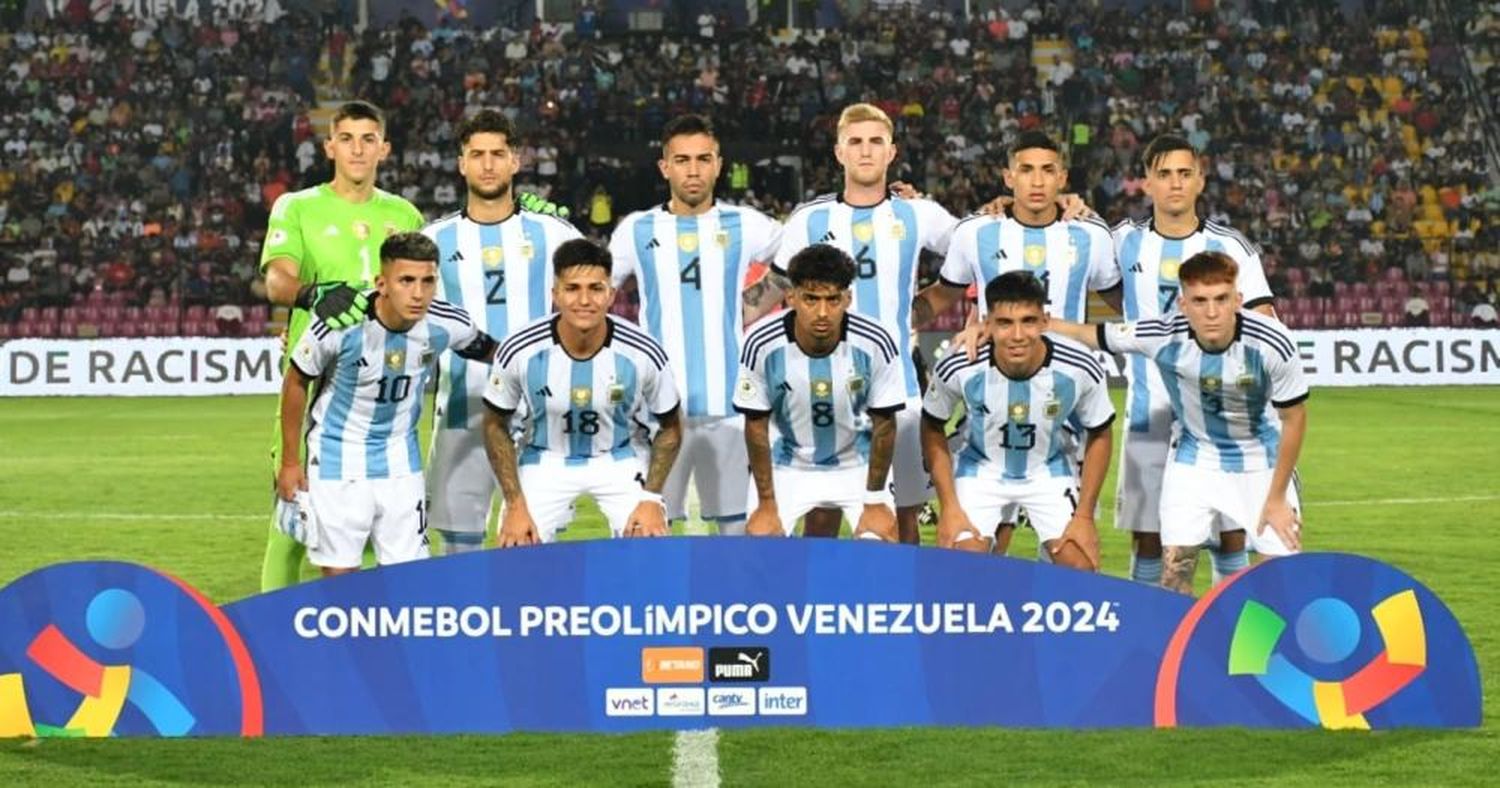 La Selección Argentina Sub 23 rescató un empate agónico ante Paraguay