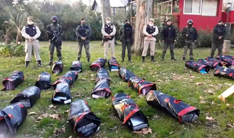 Desbarataron una organización narco con vínculos en Necochea