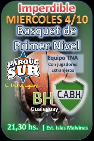 Básquet: Se juega un amistoso en BH