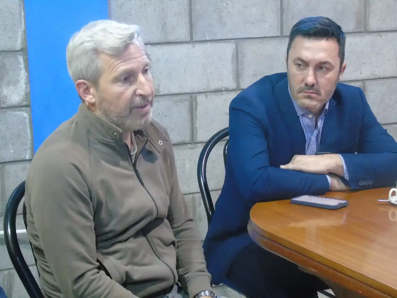 Rogelio Frigerio saluda a Luis Petri como Ministro de Defensa