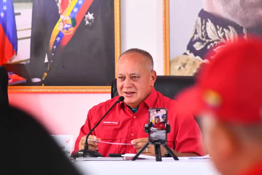 «No vamos a permitir desastres, vamos a actuar»: Diosdado sobre planes violentos para el 28J