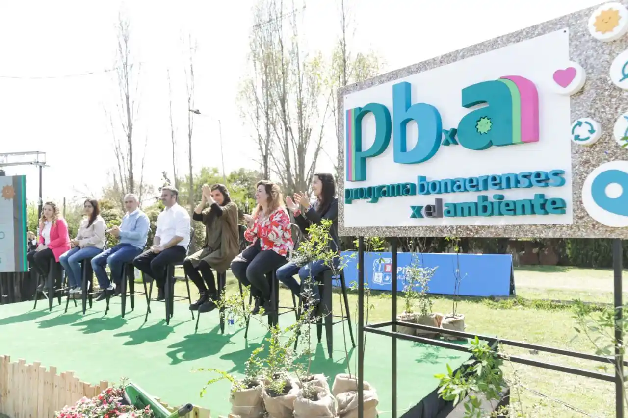 Achával, Vilar y Larroque lanzaron el programa provincial Bonaerenses por el Ambiente