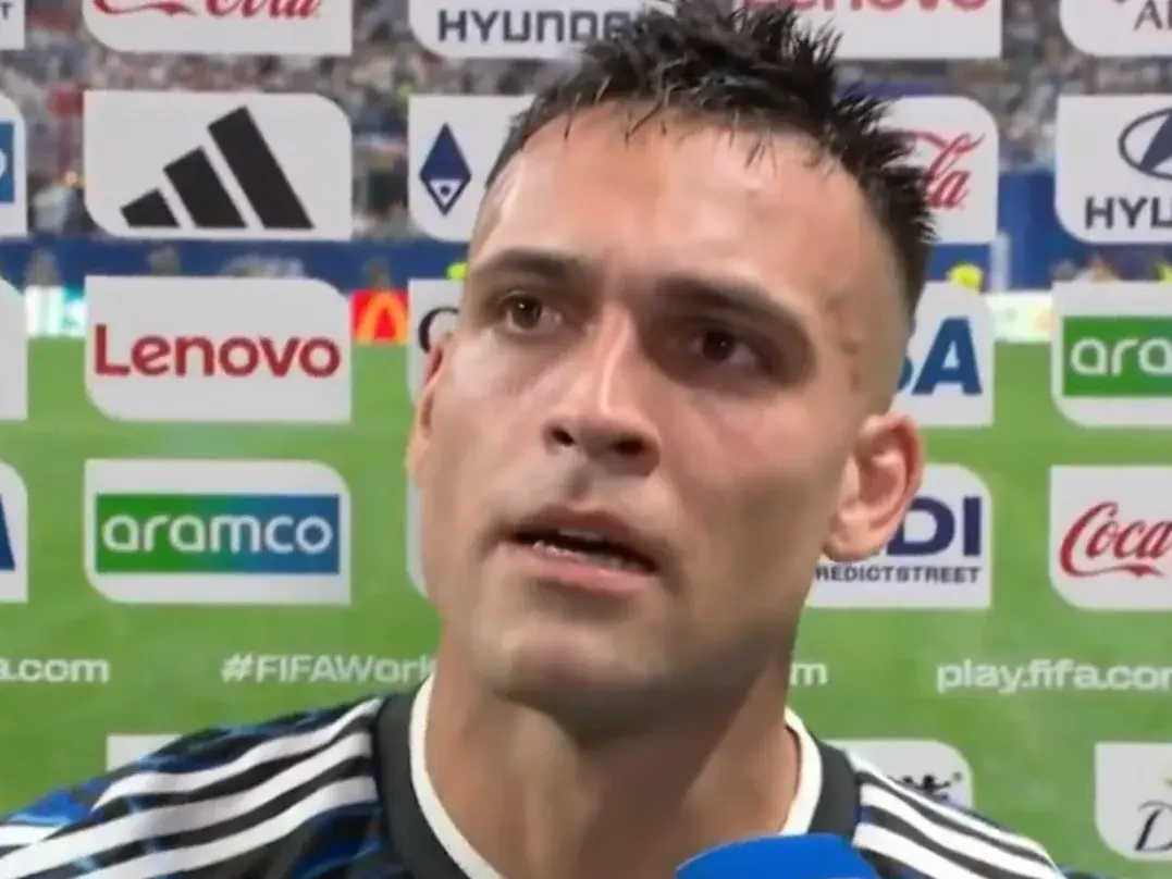 Lautaro Martínez no pudo contener su emoción tras el pase a la final del Mundial: "Siempre soñé con hacer este gol"