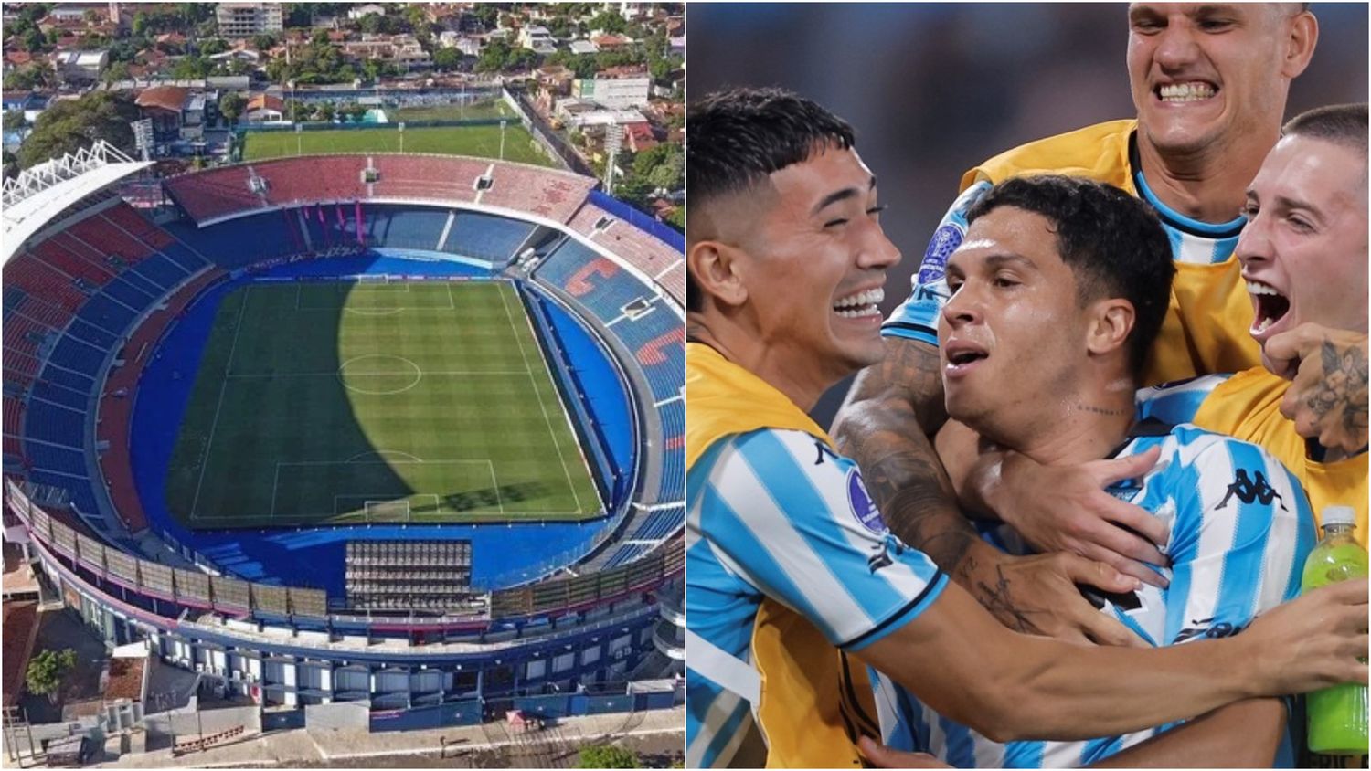Racing jugará la final de la Sudamericana en Paraguay.