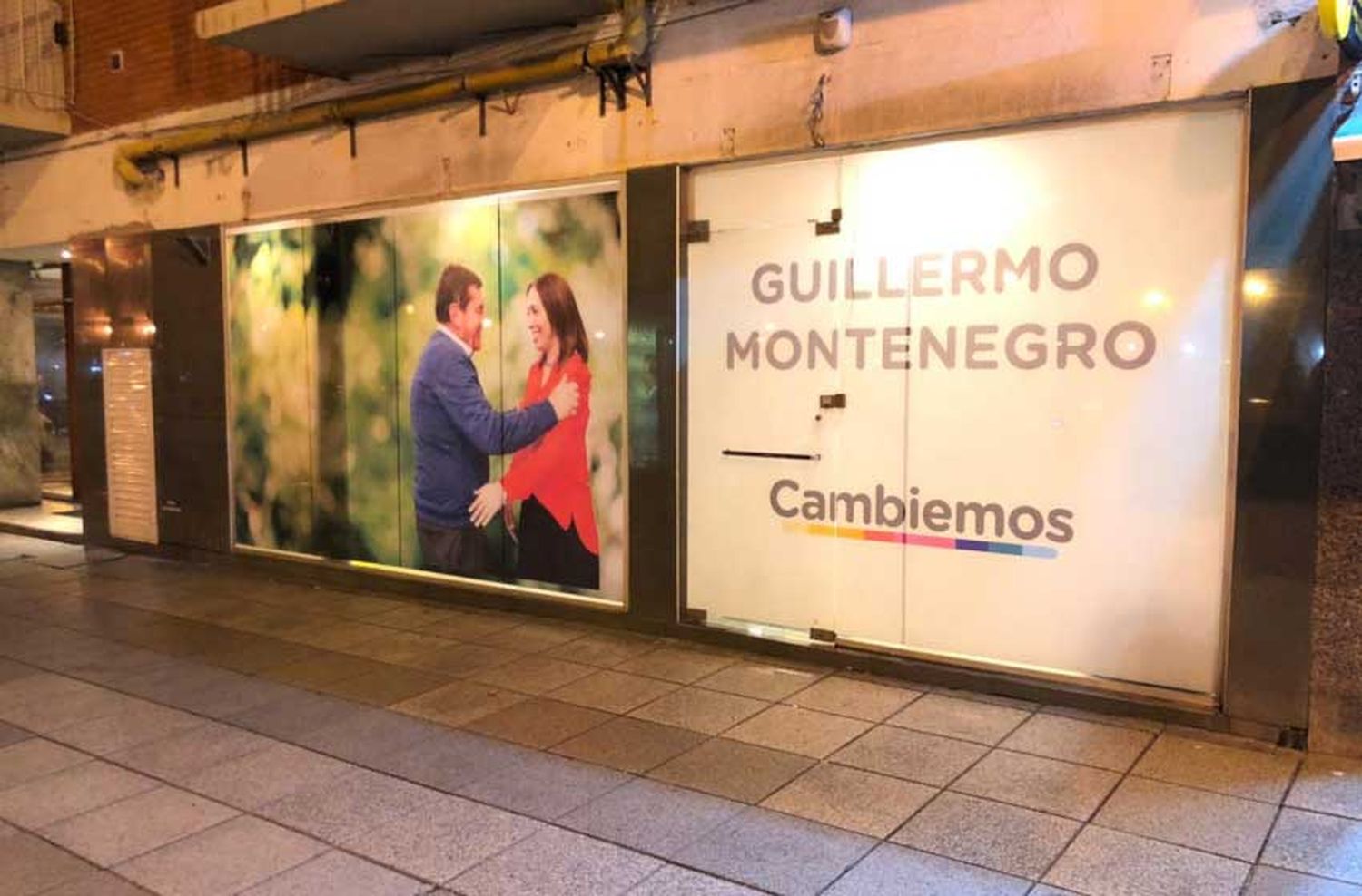 Montenegro inauguró un nuevo local de Cambiemos en la ciudad