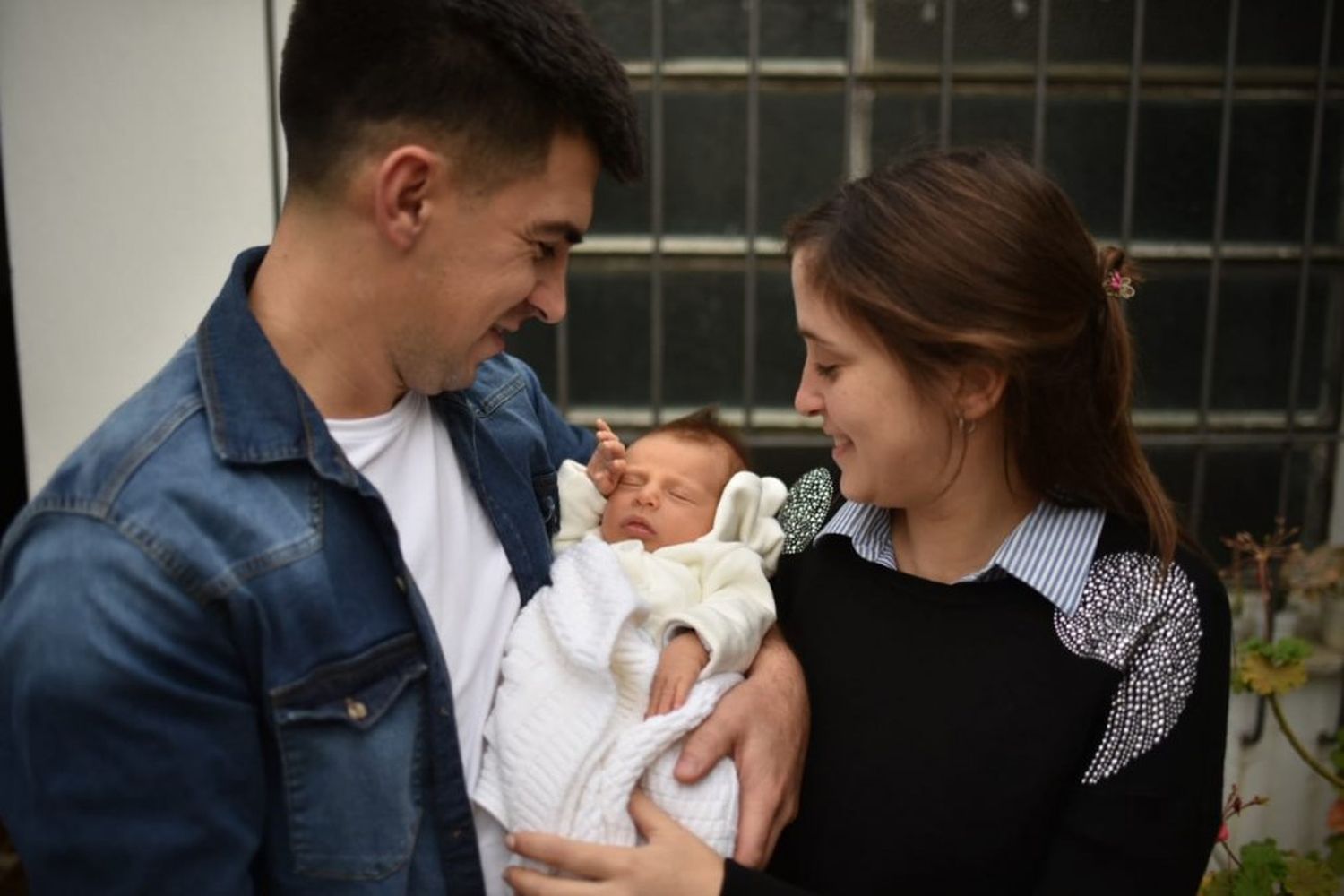 Manuel, Brunó y Marilé 