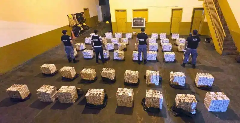 La Policía secuestró cigarrillos
por más de 26.000.000 pesos