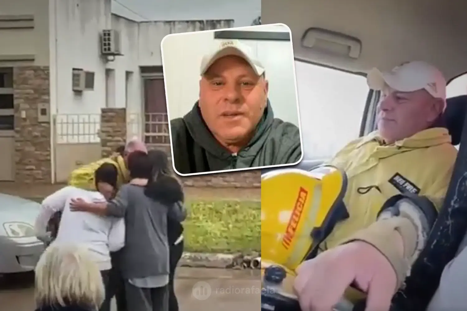 Rene “Neno” Schnell - Bombero | Fingieron un incendio para despedir a su compañero que se retiraba