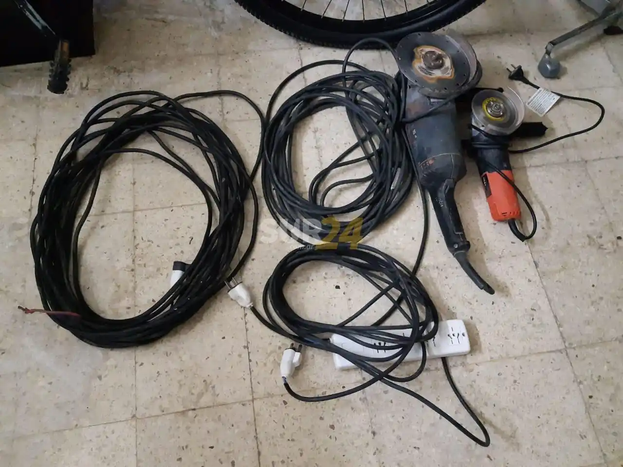 Recuperan herramientas tras una persecución